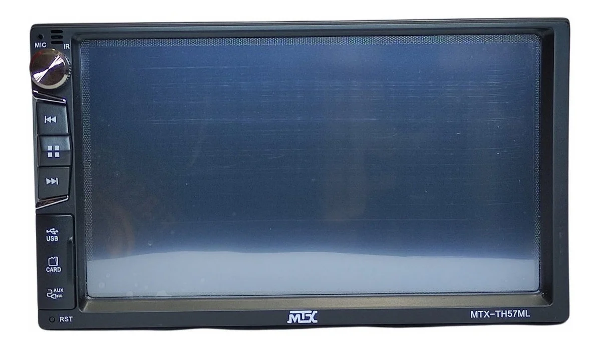 Autoestéreo Pantalla LCD 2 DIN MTX MTX-TH57ML 7 PulG 60 Wx4 MirrorLink Con Cámara De Reversa.