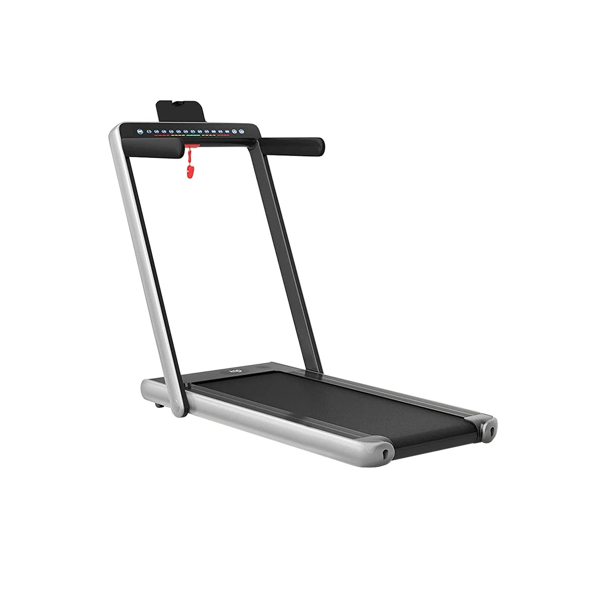 Caminadora Eléctrica SERVAL Level Fitness 2 En 1 110v Color Plata .