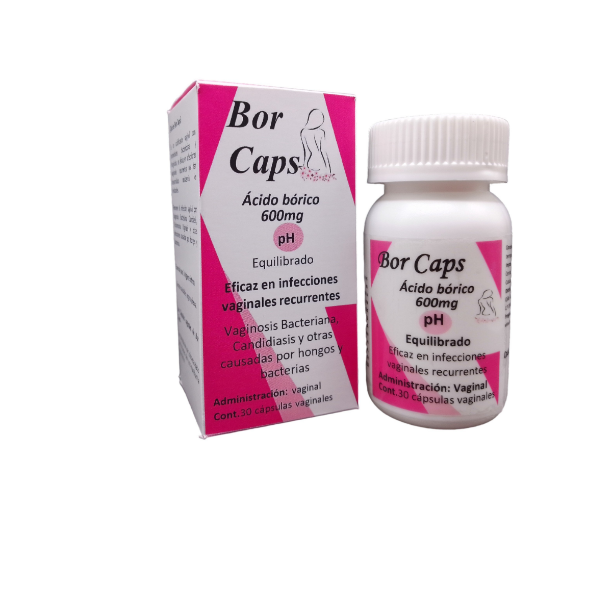 Ovulos Bor Caps 30 unidades, 600mg.