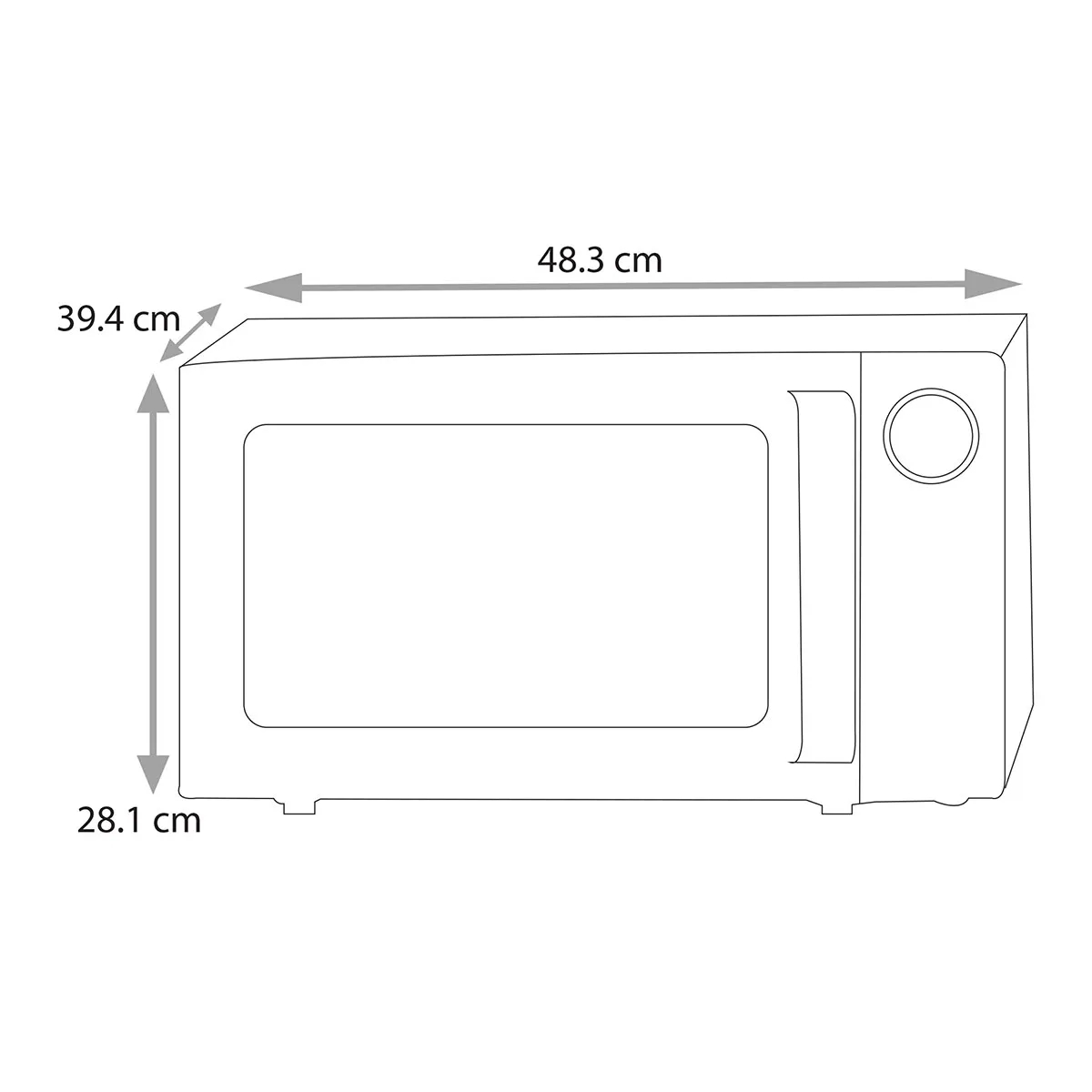 Microondas Whirlpool MGE09SEJ 0.9 ft³ 900W 120V Puerta Espejo