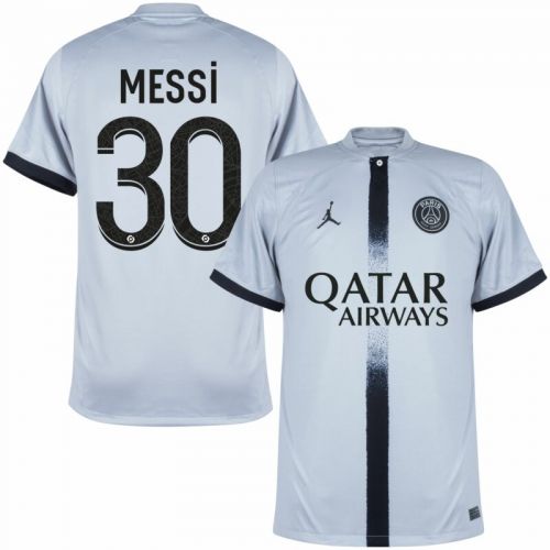 Jersey Original jordan del Paris saint German Visita Messi 10 2022 2023 DJ7682
