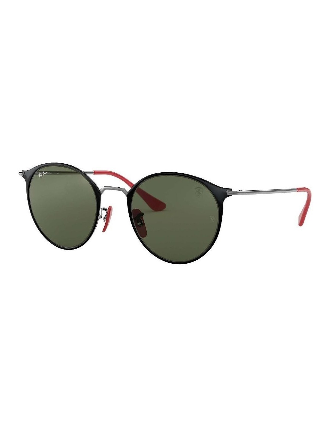 Lentes de sol Ray Ban Rb3602m F02031 Round Scuderia Ferrari G15 Gris
