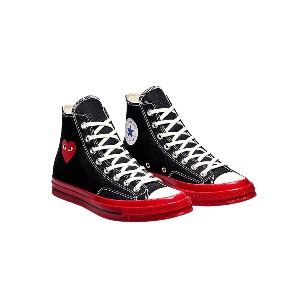 Tenis Converse X Comme des Garcons Play Chuck 70 High 100 Original