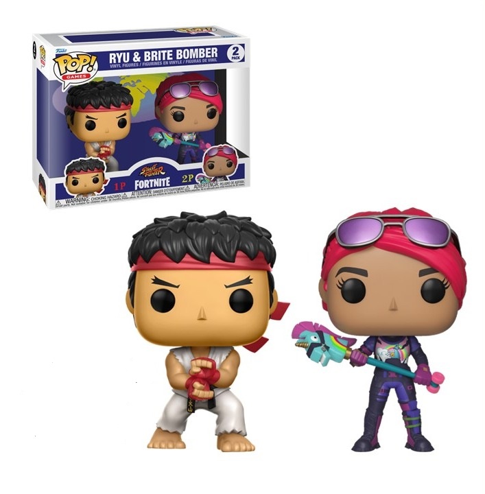 Funko Pop! Ryu & Brite Bomber 2-pack