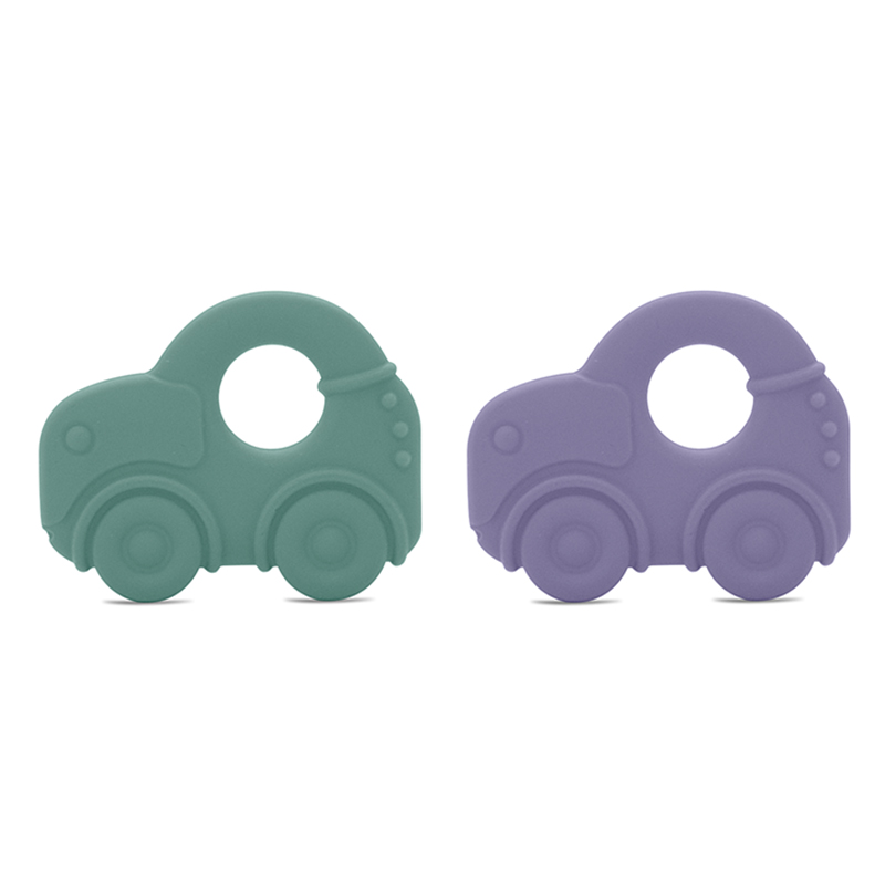 Kit De 5 Mordederas De Silicón Para Bebe En Diversas Formas.