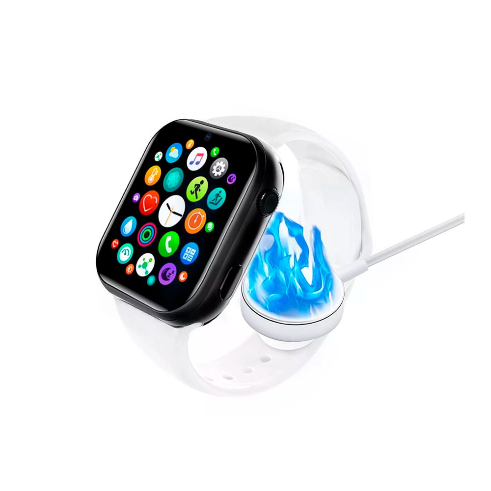 Auricular de Audio Inalámbricos, Micrófono, Invisibles, Mini, Estéreo Mas Smartwatch Reloj Inteligente T 800 Color Blanco .