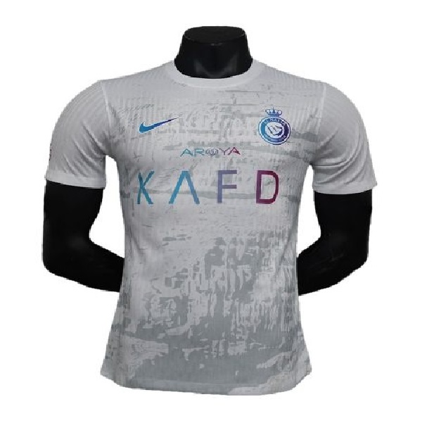 Jersey Al Nassr Arabia 2023/2024 Tercero Blanco Cristiano Ronaldo 7 Talla L.