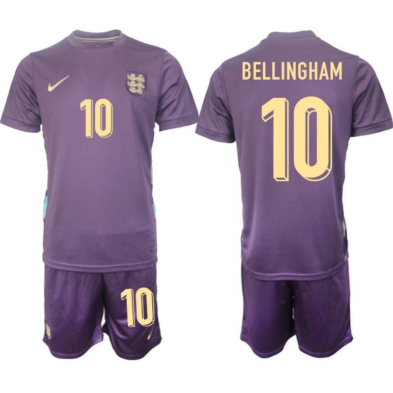 Nuevo! Jersey Inglaterra Eurocopa 2024 Visita Azul Bellingham 10 Talla L.
