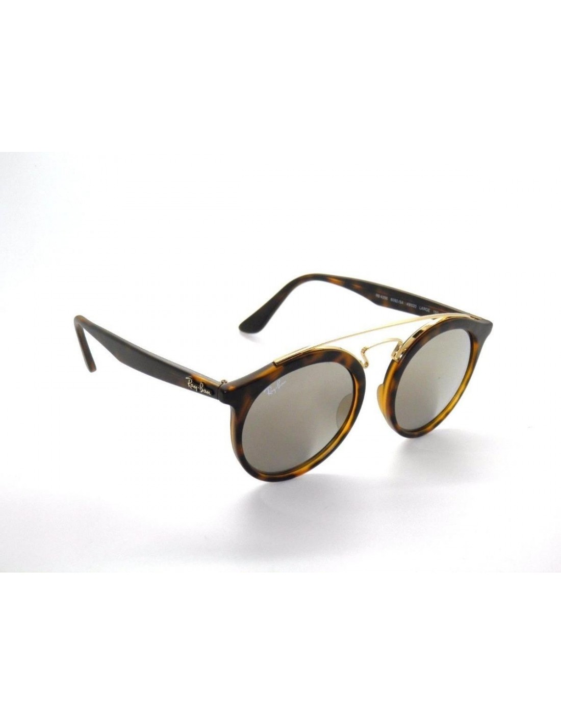 Lentes de sol Ray Ban Rb4256 6092/5a Gatsby I Carey Mate Plata Espejo Icon