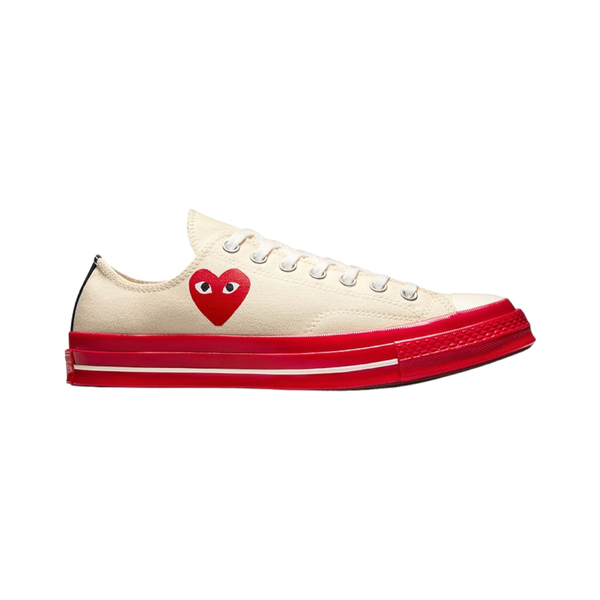 Tenis Converse x Comme des Garcons Play Chuck 70 Low 100 Original