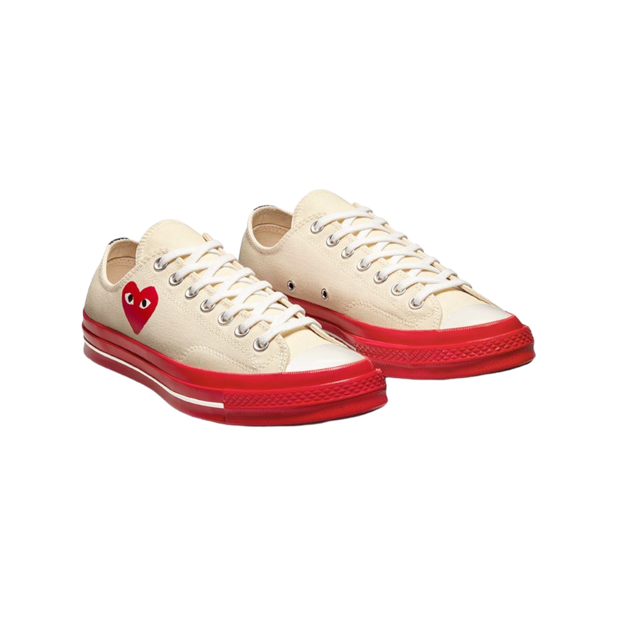 Tenis Converse x Comme des Garcons Play Chuck 70 Low 100 Original