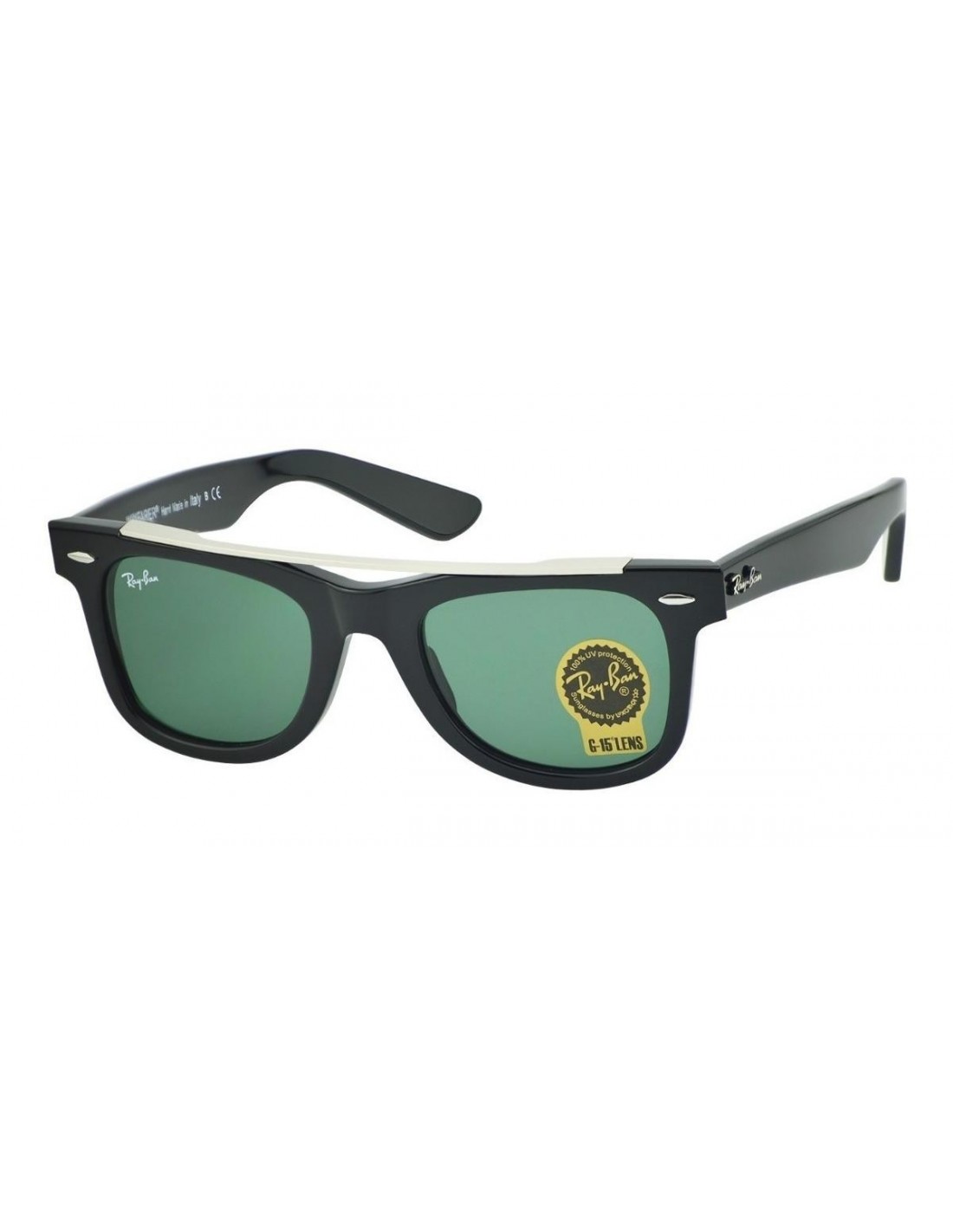 Lentes de sol Ray Ban Rb4540 601/31 Wayfarer Double Bridge Negro G-15