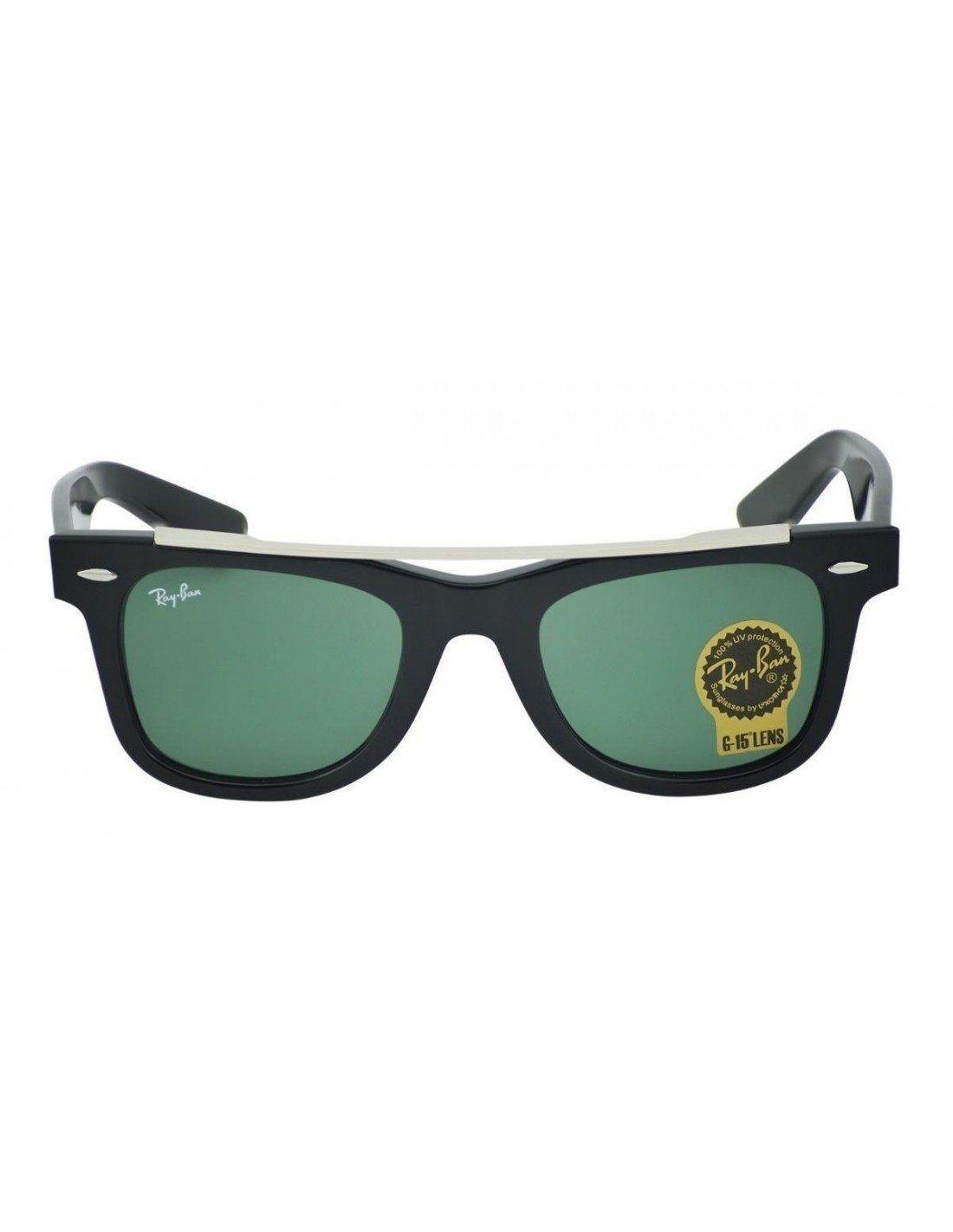Lentes de sol Ray Ban Rb4540 601/31 Wayfarer Double Bridge Negro G-15