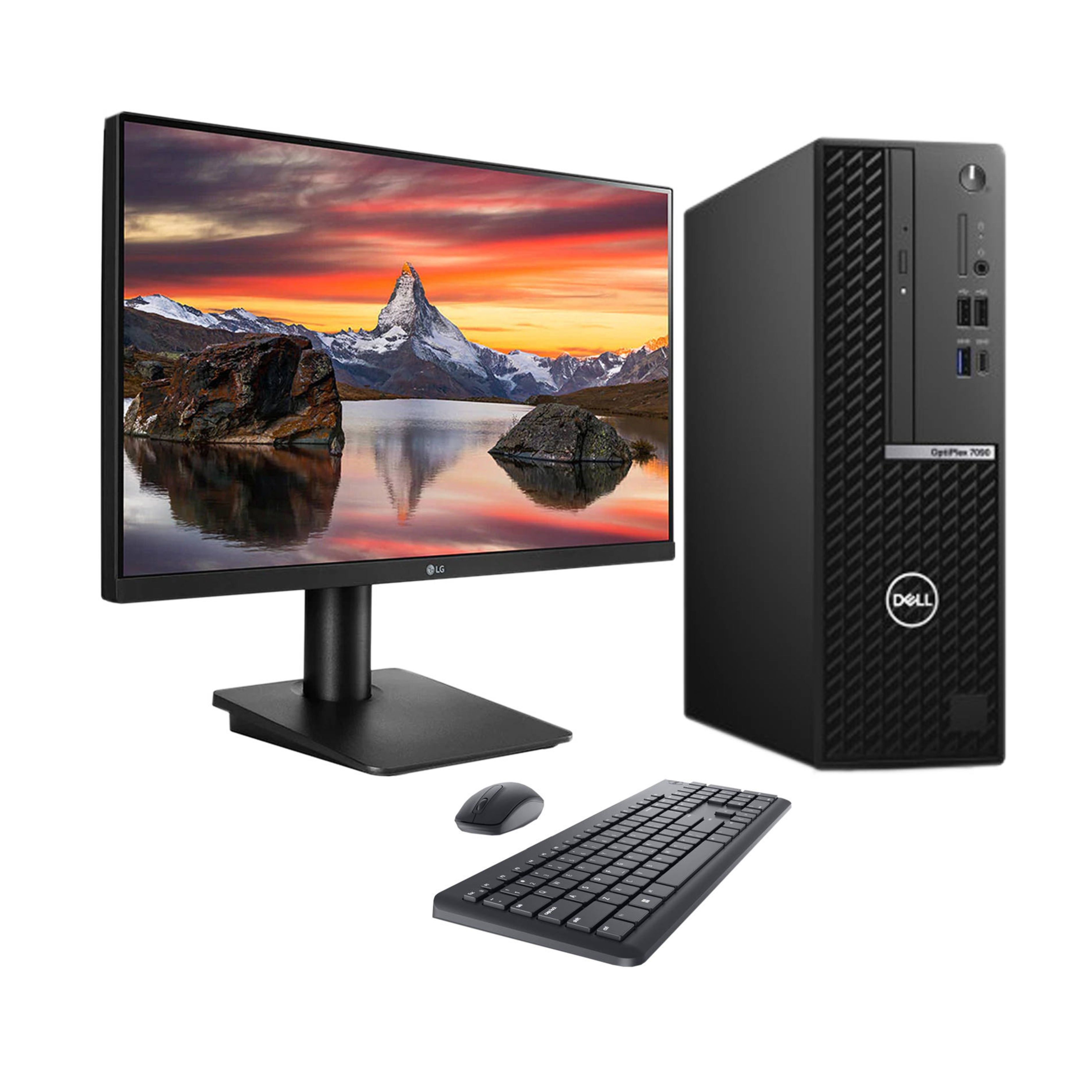 Equipo Completo Dell Core I7 9na Gen 16ram 480ssd T,v 2gb Lcd 24".