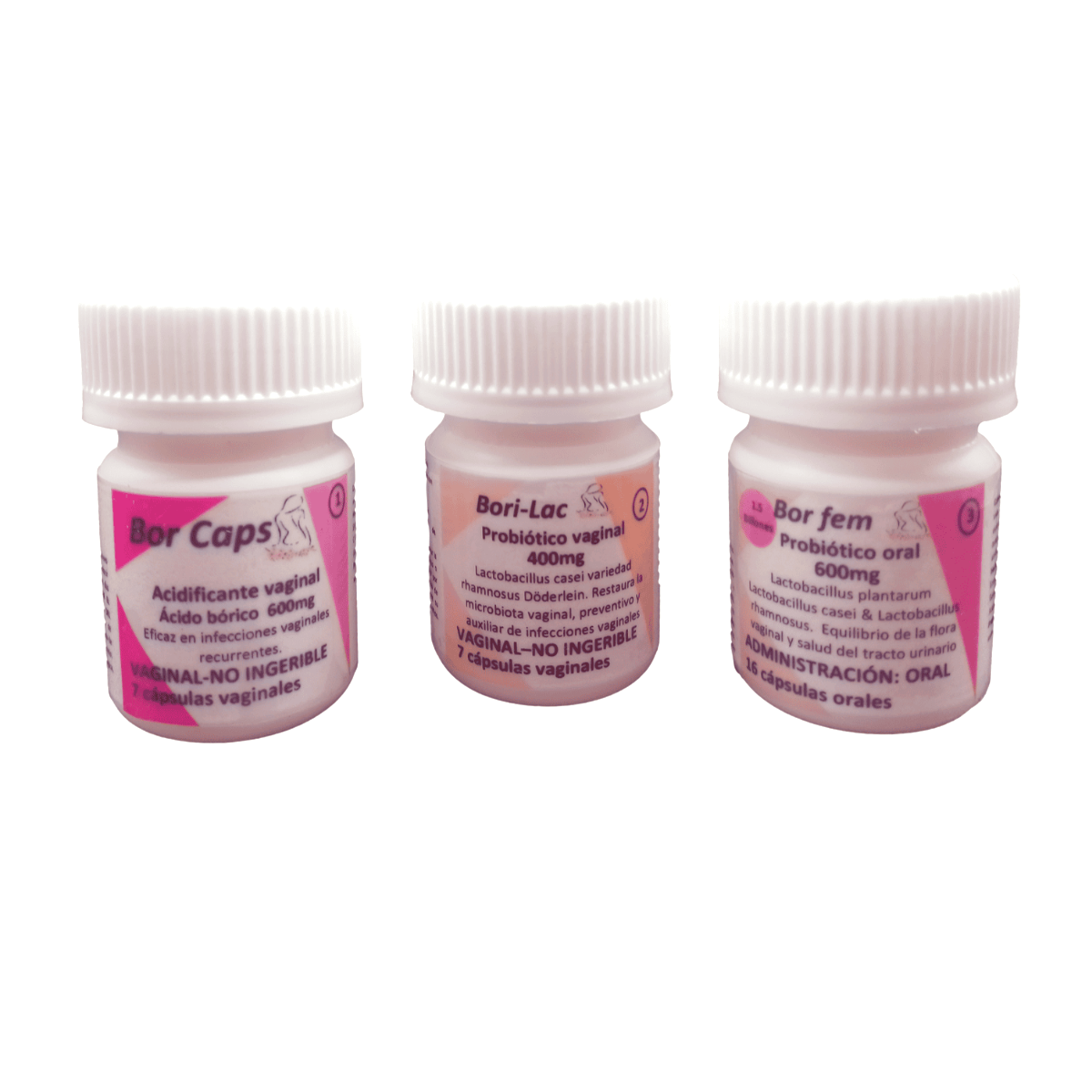 Probiótico vaginal Bor Caps Complex