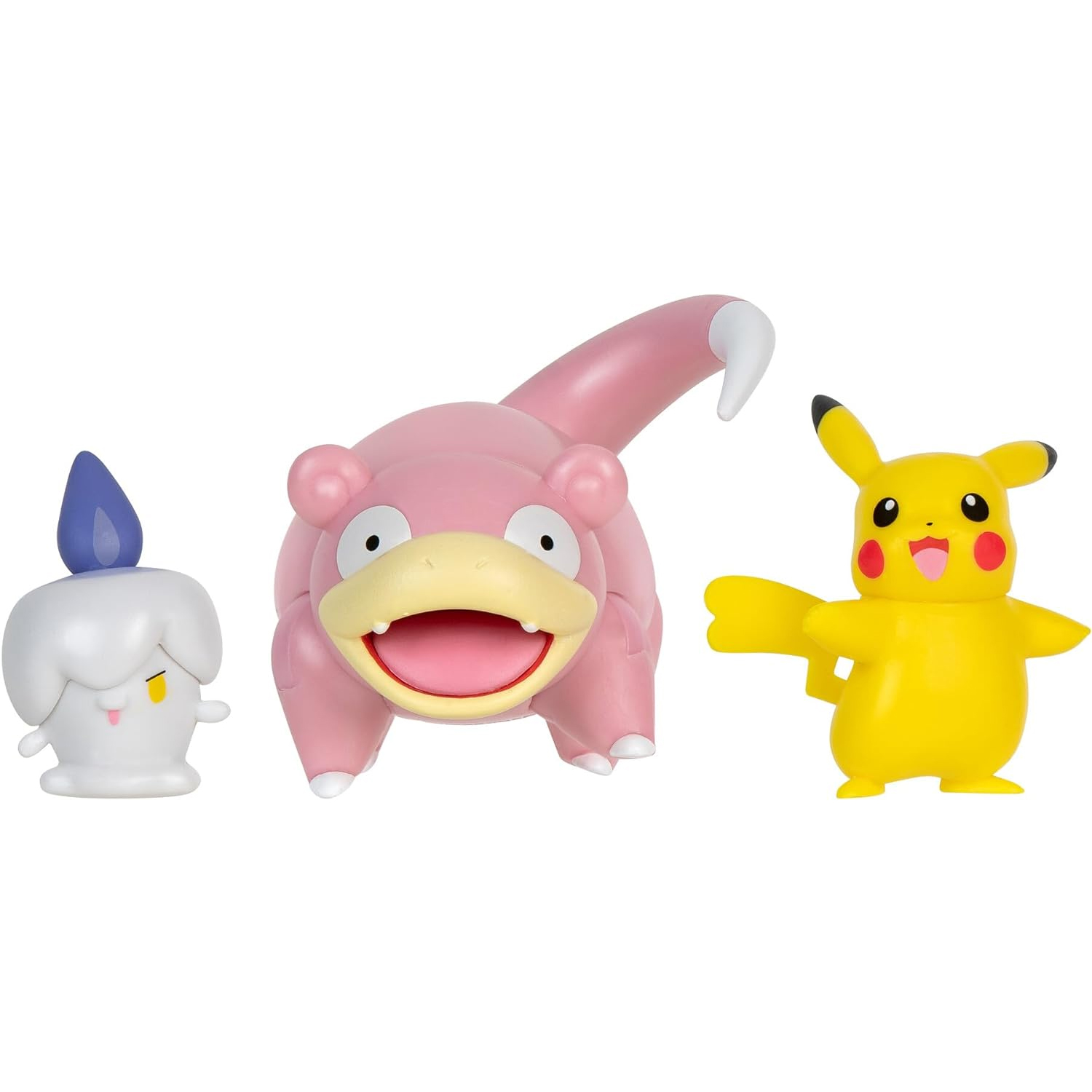 Pokemon Slowpoke + Litwick + Pikachu