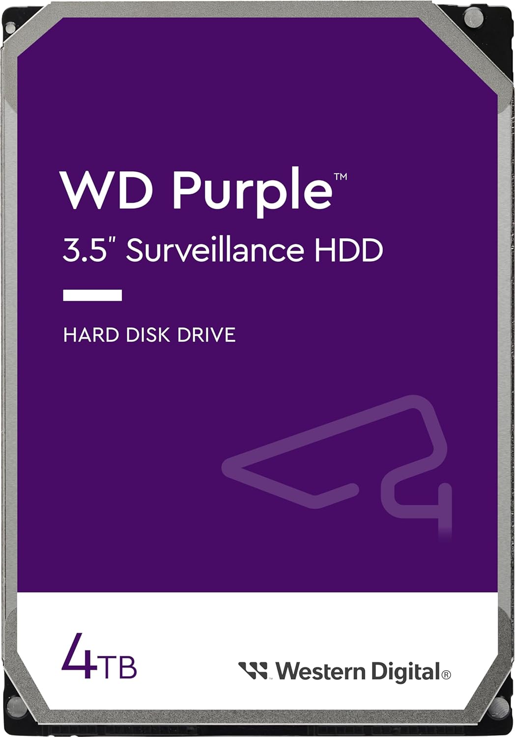 Disco Duro Interno Western Digital WD43PURZ 4TB 5400RPM SATAIII