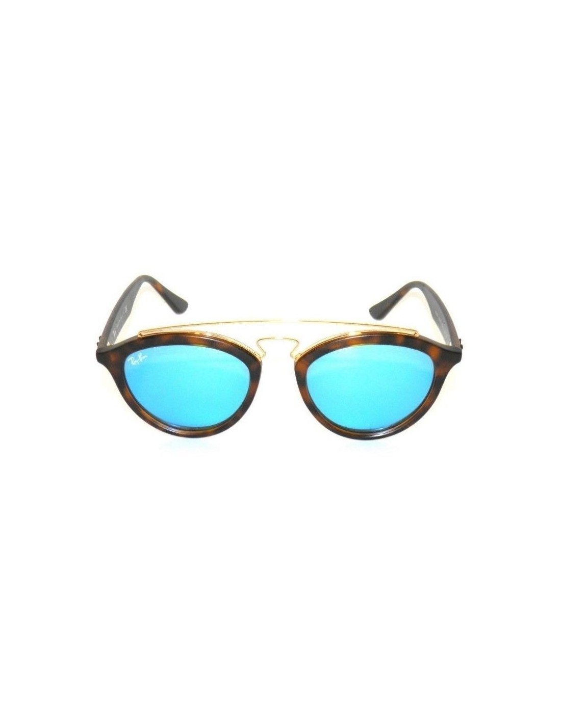 Lentes de sol Ray Ban Rb4257 6092/55 Gatsby Ii Carey Azul Espejo Original