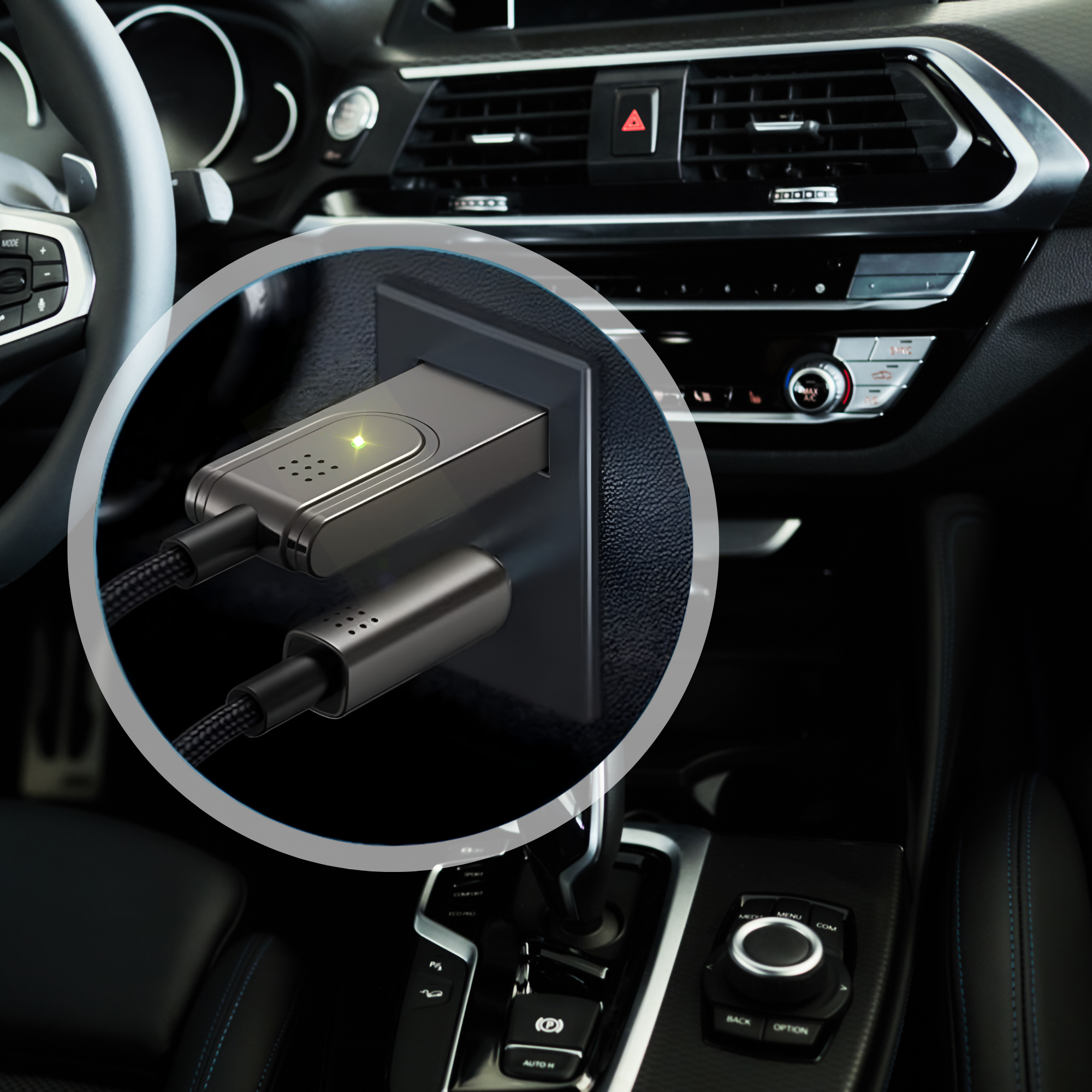 RECEPTOR DE AUDIO BLUETOOTH ADAPTADOR ECOMLAB AUDIO ESTEREO.