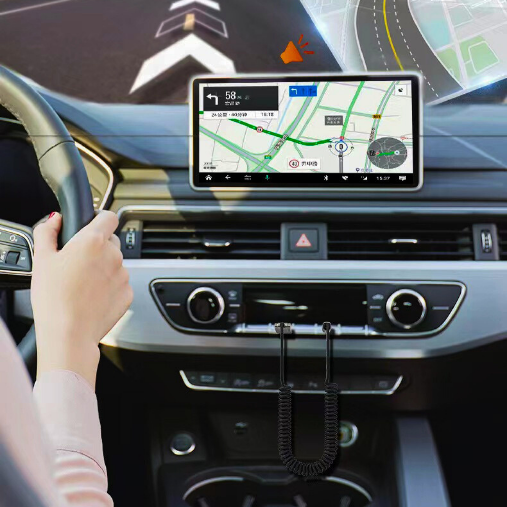 RECEPTOR DE AUDIO BLUETOOTH ADAPTADOR ECOMLAB AUDIO ESTEREO.