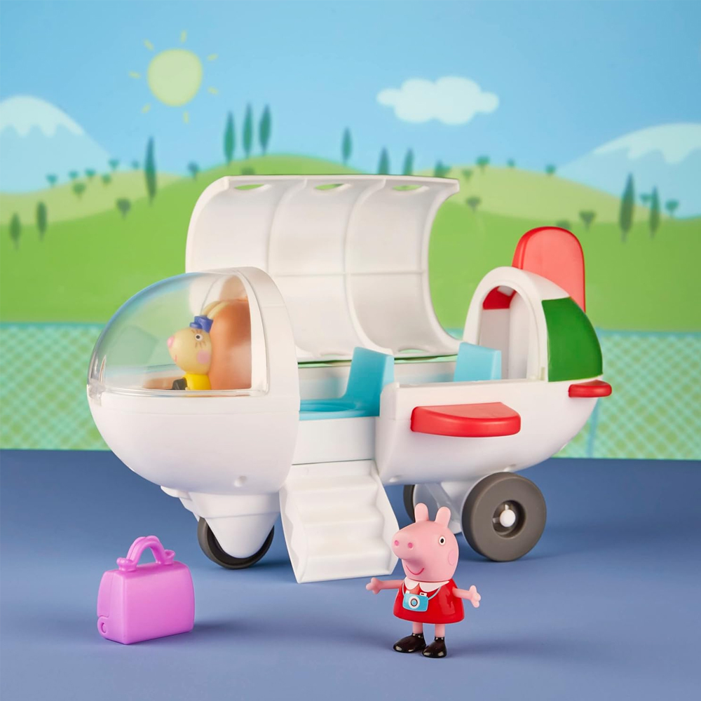 Peppa Pig Viaje en Avion .