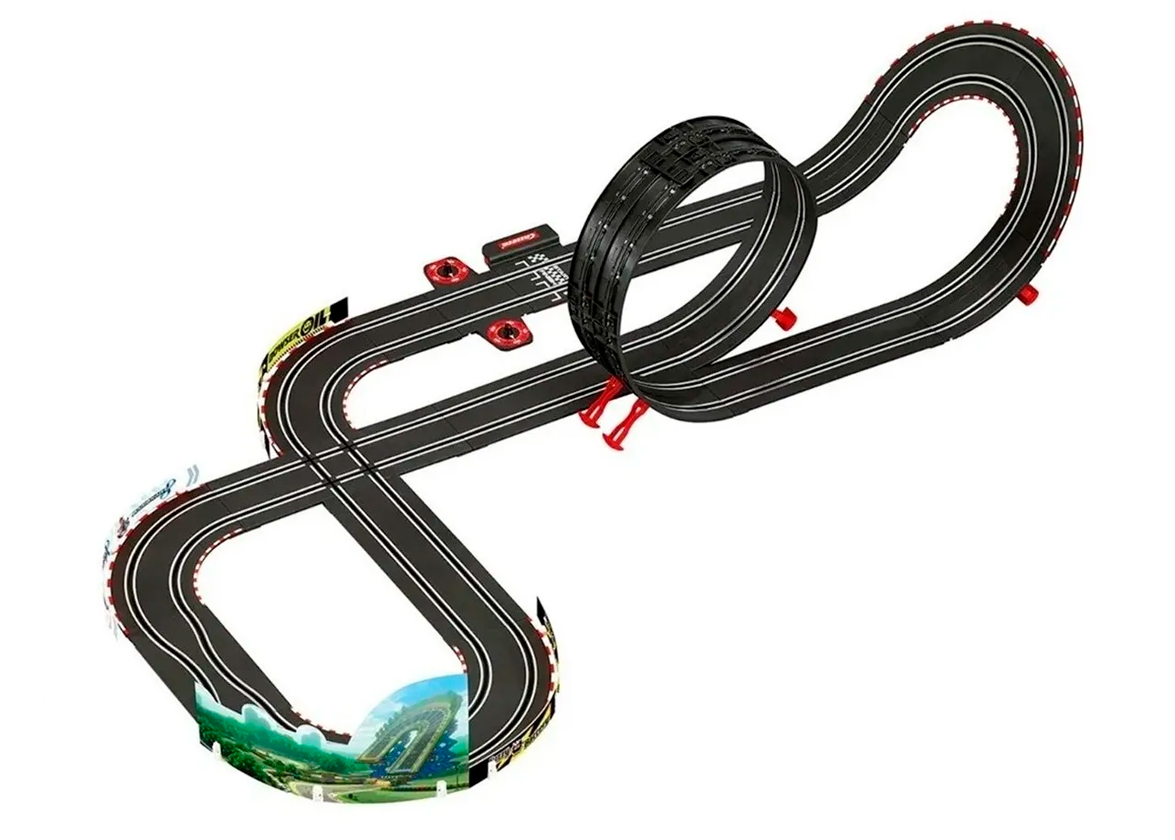 Autopista Mario Kart Carrera Go !! 5.3 Metros Eléctrica 120v.