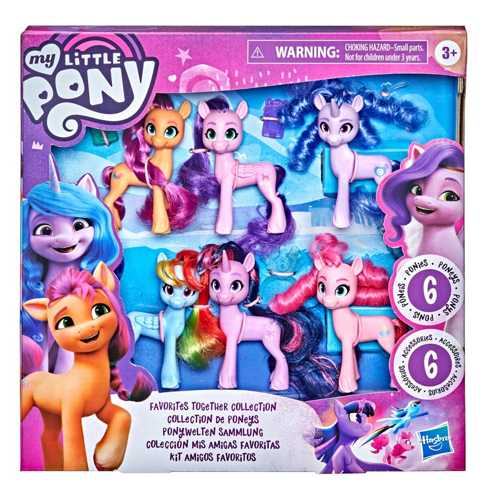 My Little Pony Mis Amigas Favoritas Set 9pz
