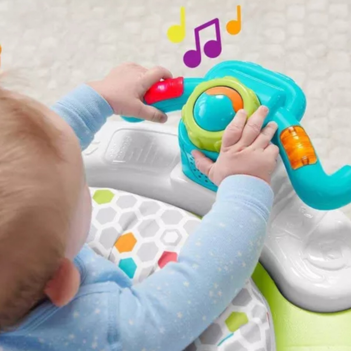 Silla Saltarina Bebe Fisher Price Gimnasio Hbm25-9574.