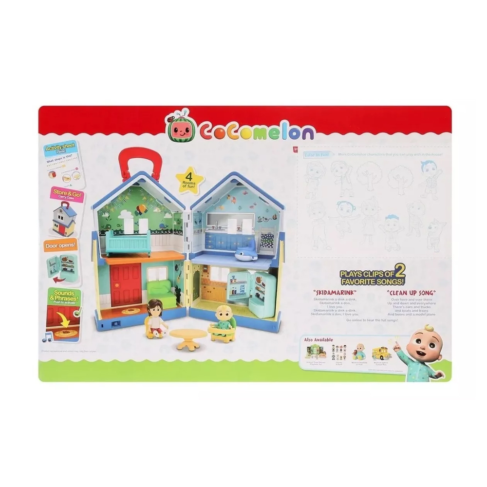 Cocomelon Casa Deluxe Family House Playset Frases Sonidos 11.