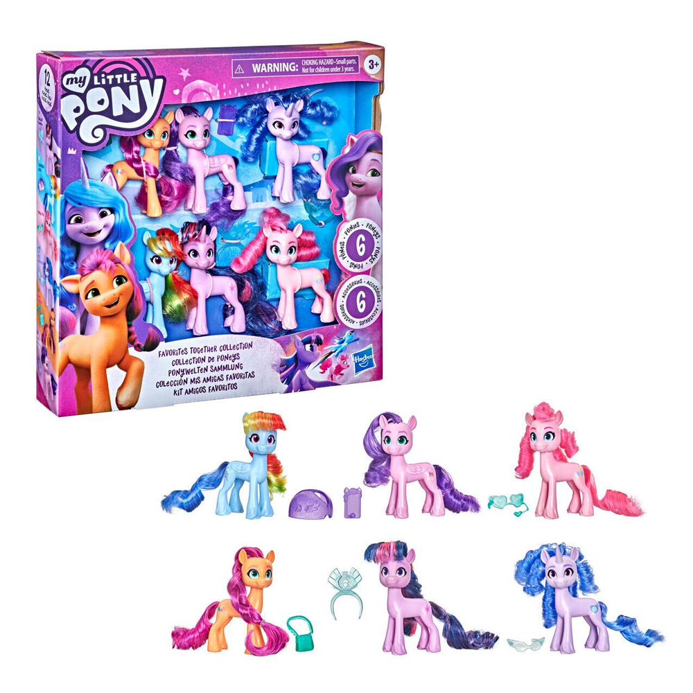My Little Pony Mis Amigas Favoritas Set 9pz