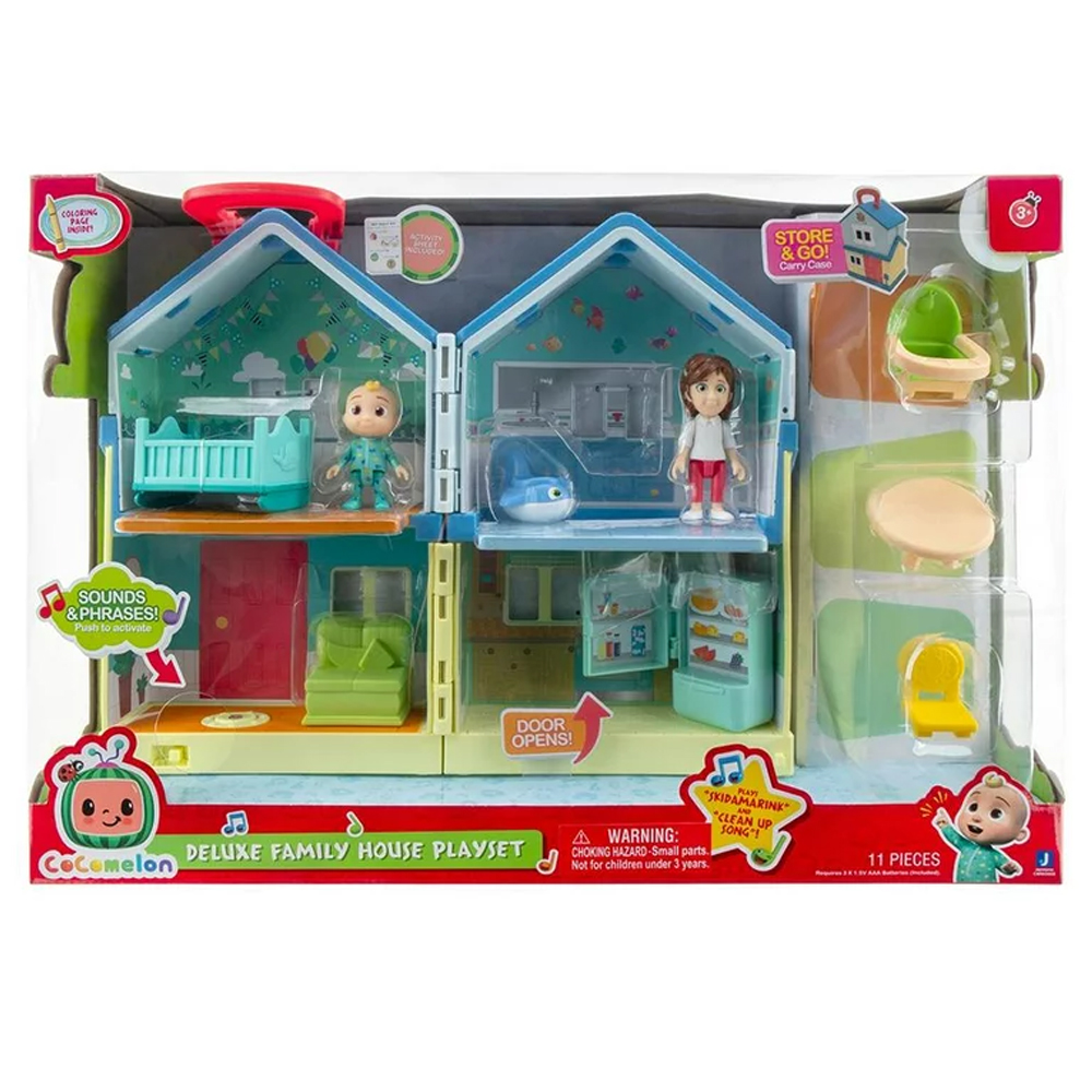 Cocomelon Casa Deluxe Family House Playset Frases Sonidos 11.