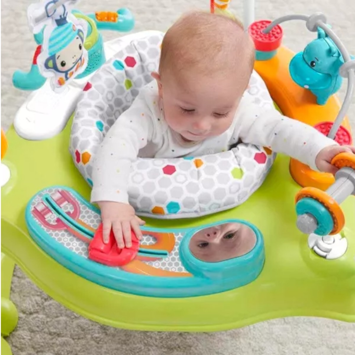 Silla Saltarina Bebe Fisher Price Gimnasio Hbm25-9574.