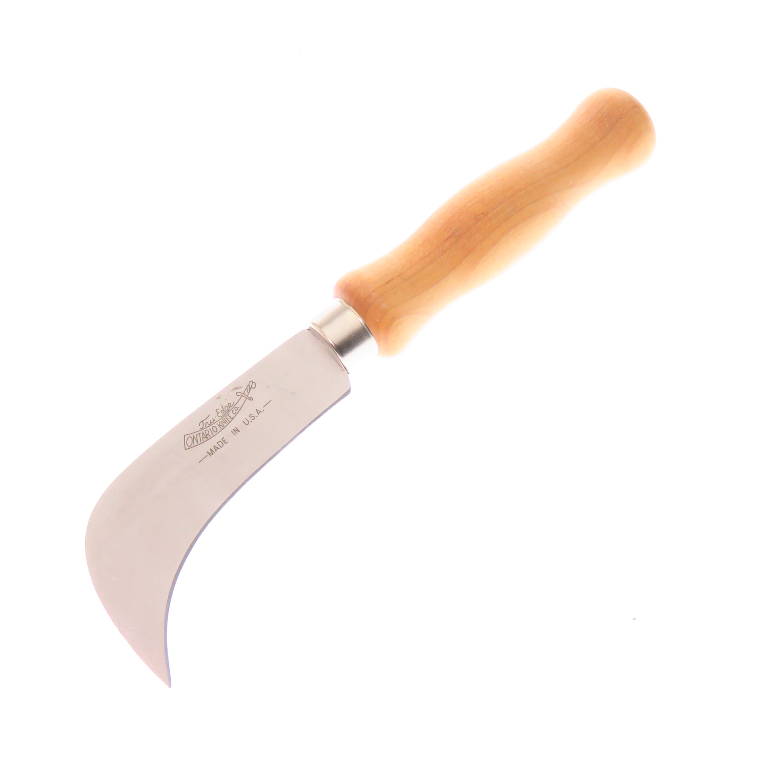 On4200 Ontario Usa Cuchillo Curvo Tipo Zapatero Linoleo.