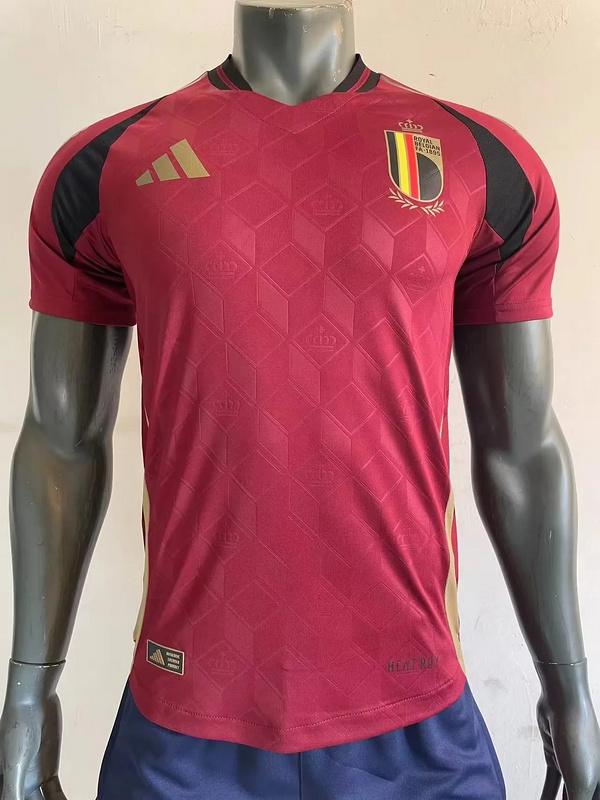 Nuevo! Jersey Belgica Eurocopa 2024/2025 Titular Local Vino Talla L.