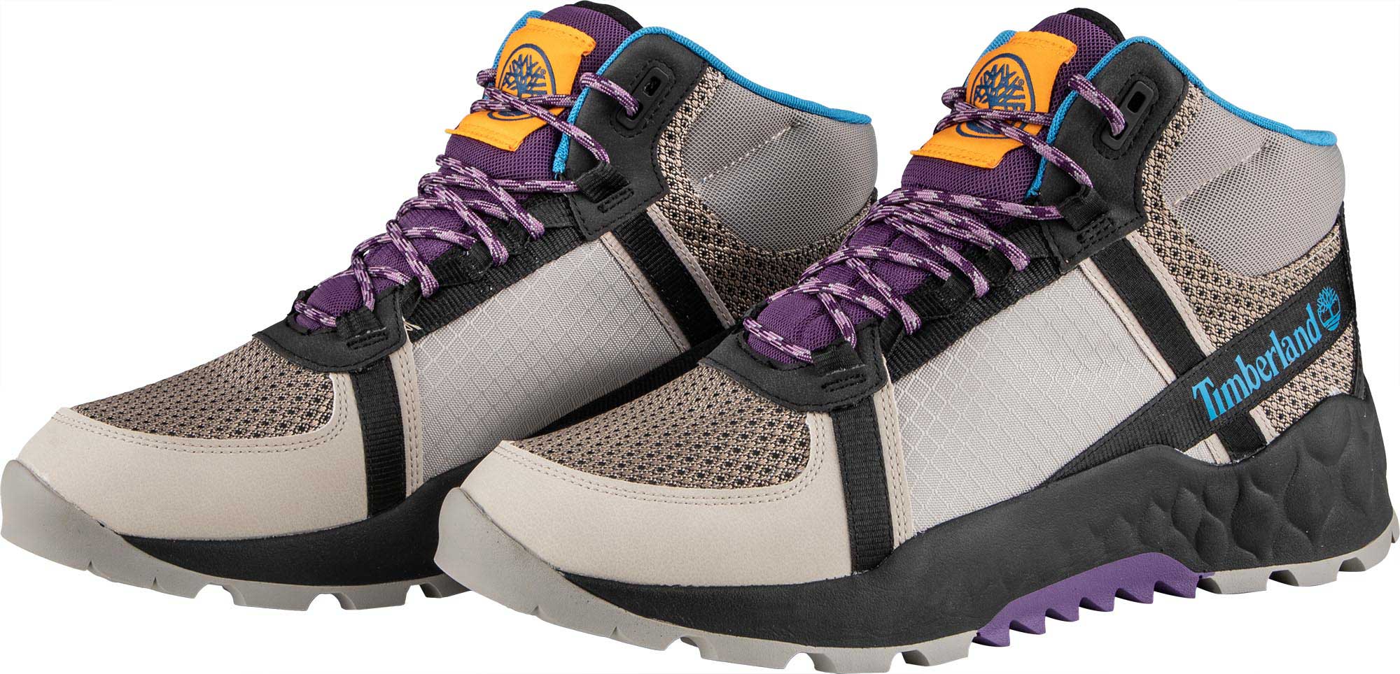 Botas Solar Wave Lit Mid LT Taupe Mesh Timberland.