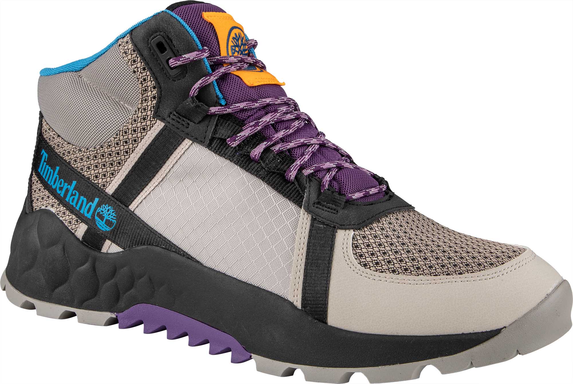 Botas Solar Wave Lit Mid LT Taupe Mesh Timberland.