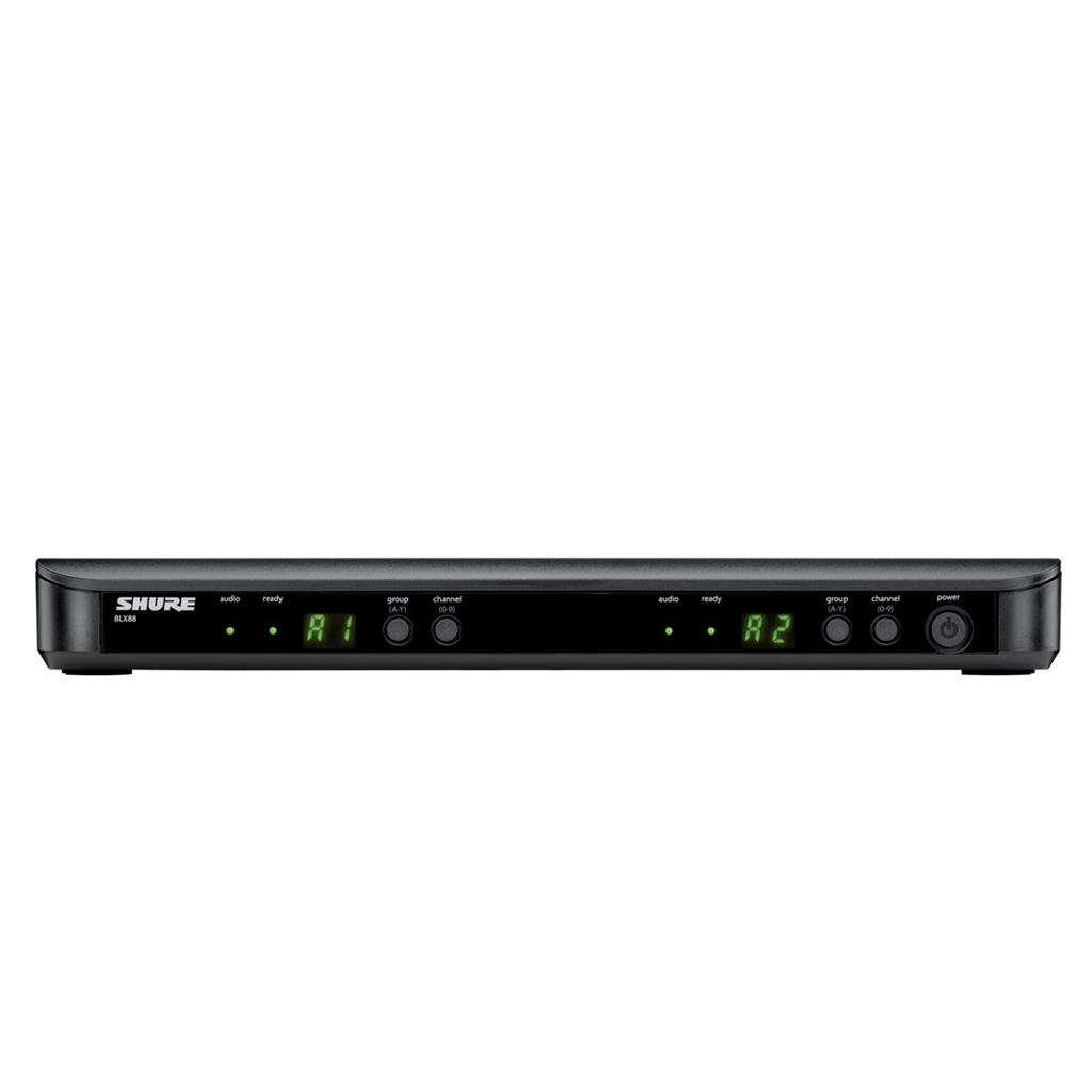 Shure BLX88 Receptor Inalámbrico Doble Para Micrófonos BLX.
