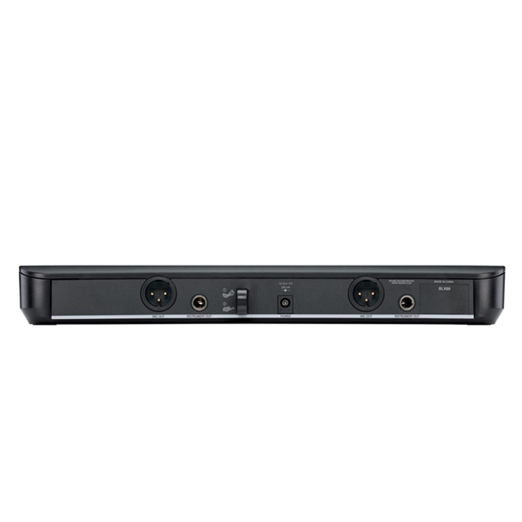 Shure BLX88 Receptor Inalámbrico Doble Para Micrófonos BLX.