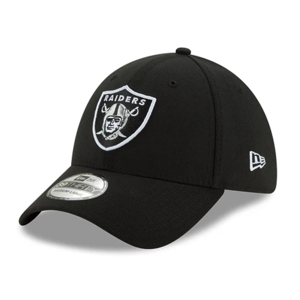 Gorra New Era 39thirty Raiders Negra Medium large (57.7-60 cm) 11033107.