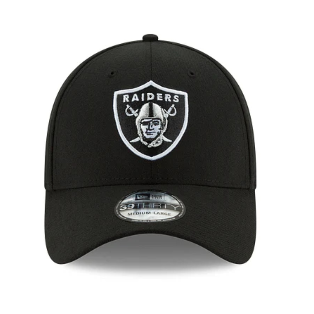 Gorra New Era 39thirty Raiders Negra Medium large (57.7-60 cm) 11033107.