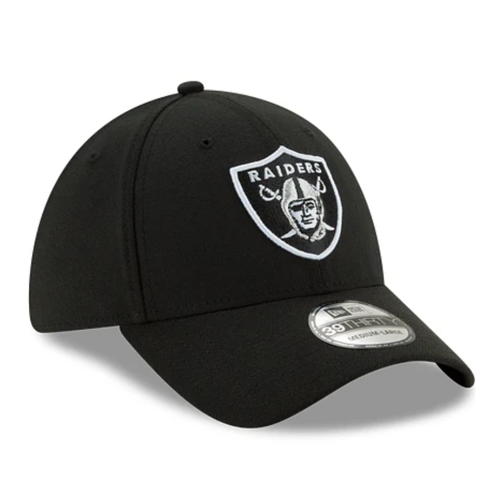 Gorra New Era 39thirty Raiders Negra Medium large (57.7-60 cm) 11033107.