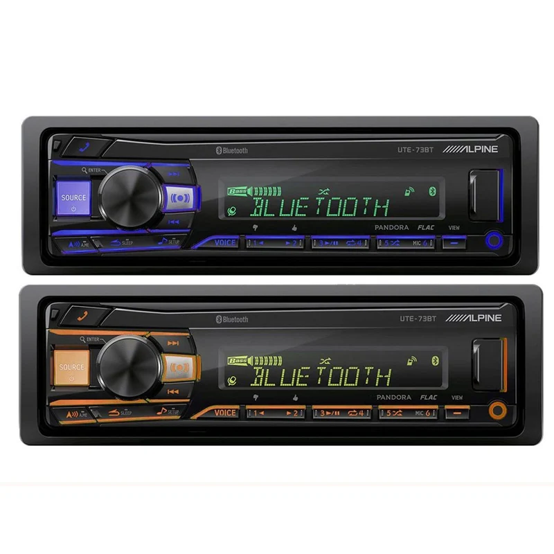 Autoestéreo Alpine UTE-73BT: Experiencia de Sonido Superior para Tu Automóvil.