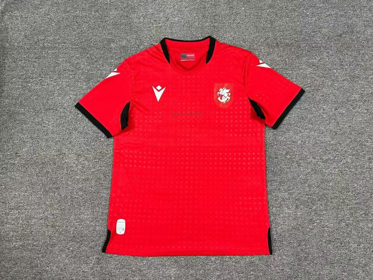 Nuevo! Jersey Georgia Eurocopa 2024/2025 Titular Roja Local Talla XL.