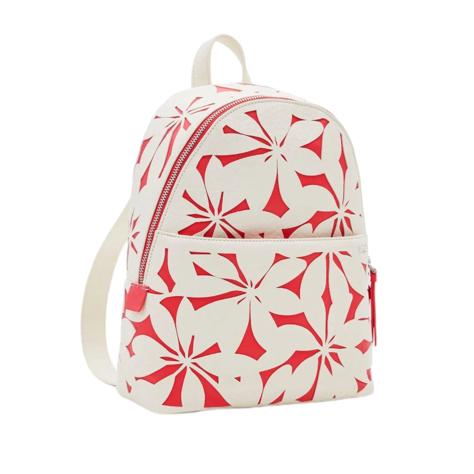 Mochila S flores troqueladas DESIGUAL