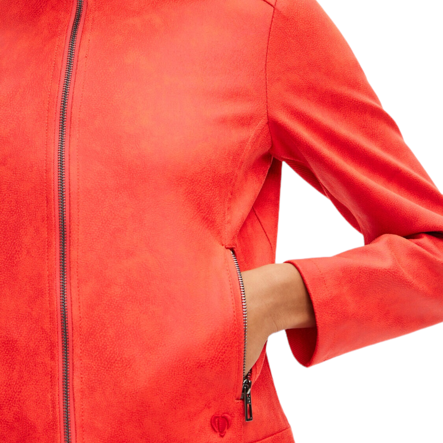 Chaqueta biker slim roja DESIGUAL