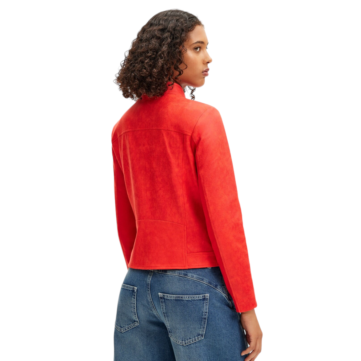 Chaqueta biker slim roja DESIGUAL