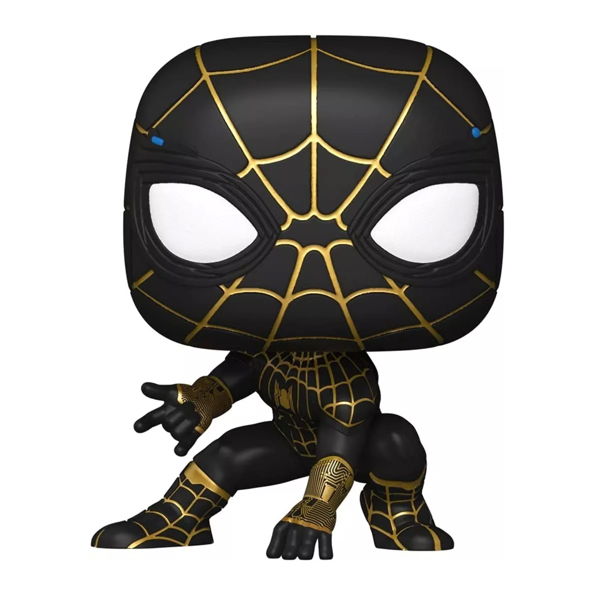Figura Acción Funko Pop! Spiderman Traje Negro Dorado #911