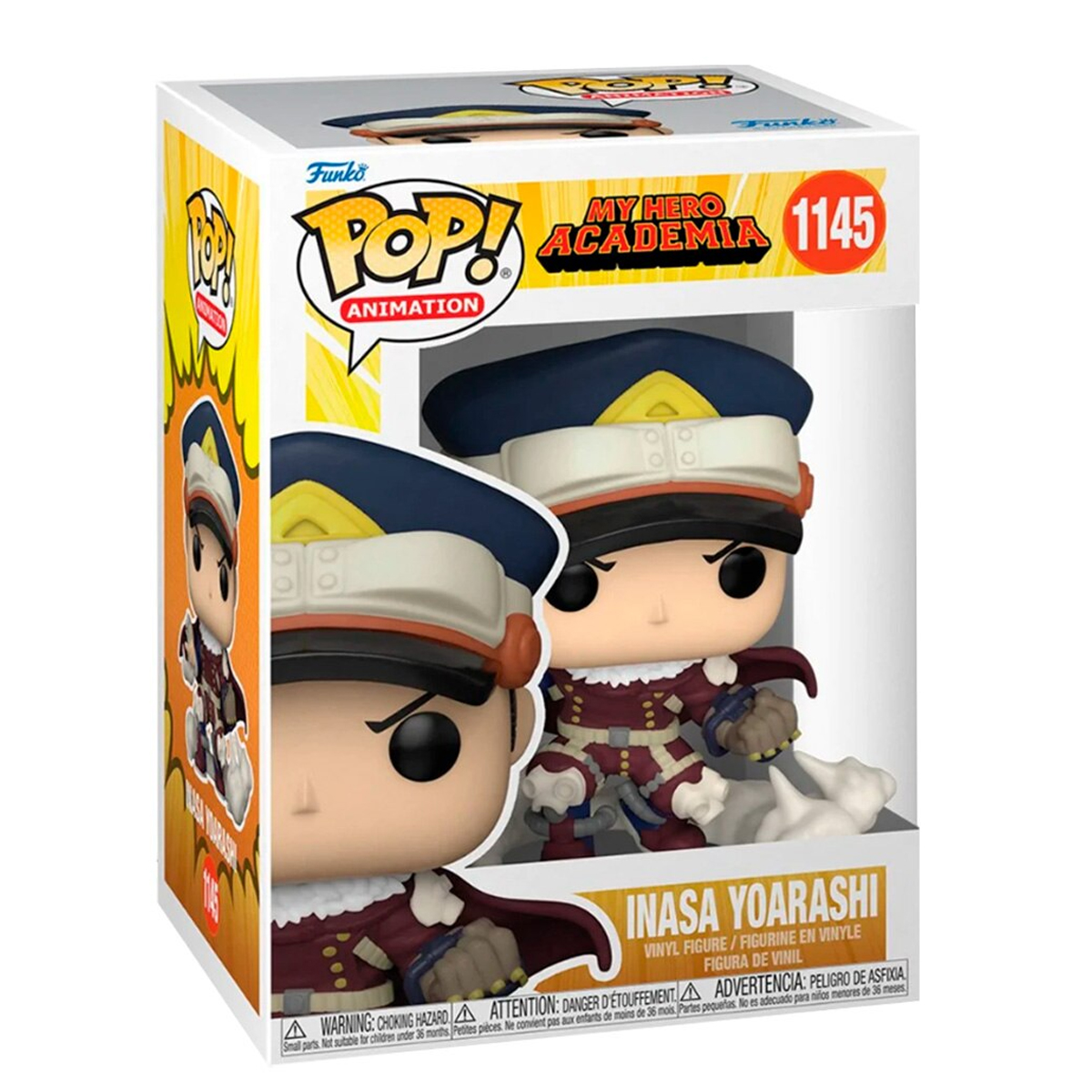 Funko Pop! Inasa Yoarashi 58600 My Hero Academia Anime Figura De Coleccion #1145