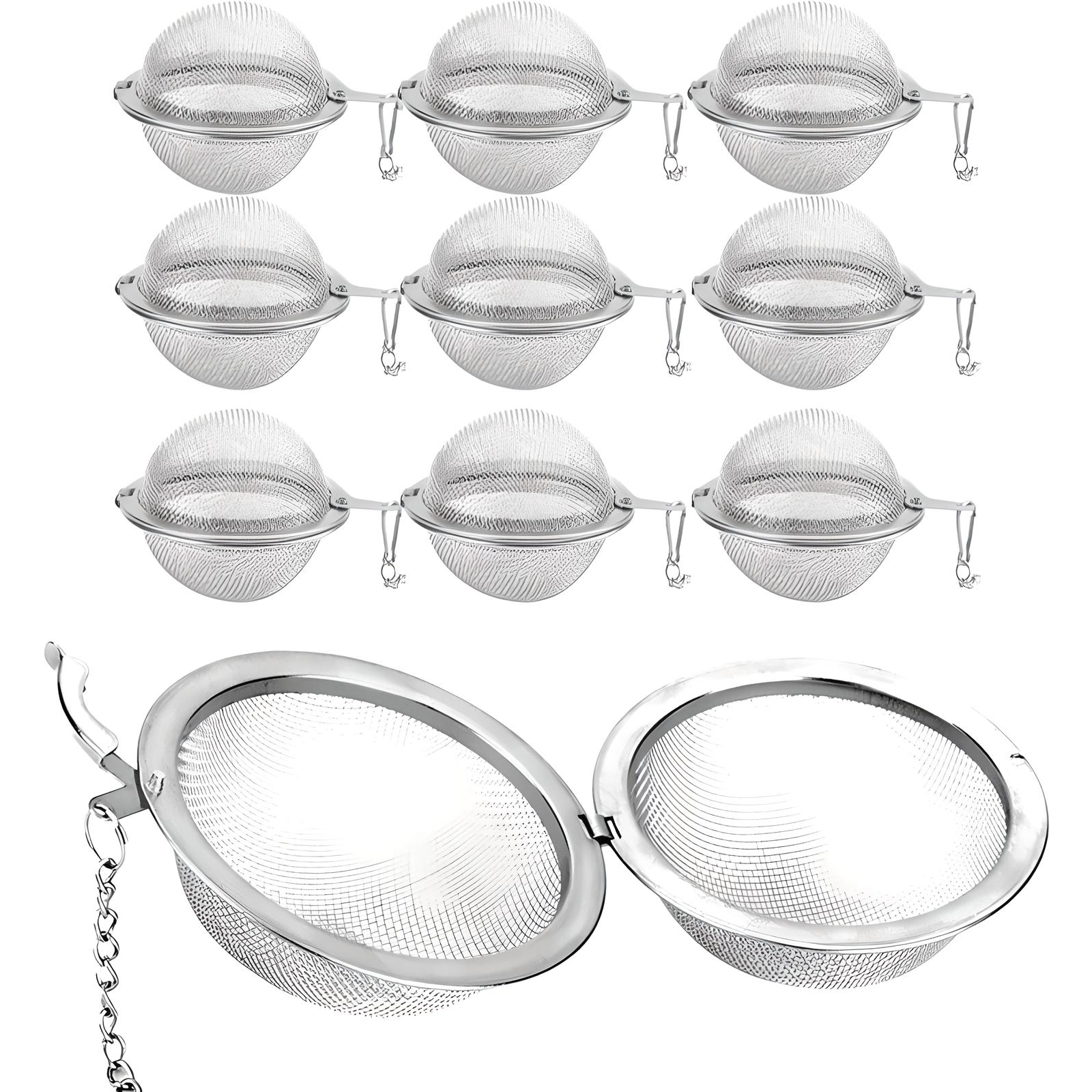 Infusores De Té Paquete Para Té De Bola Malla De 10 Infusor