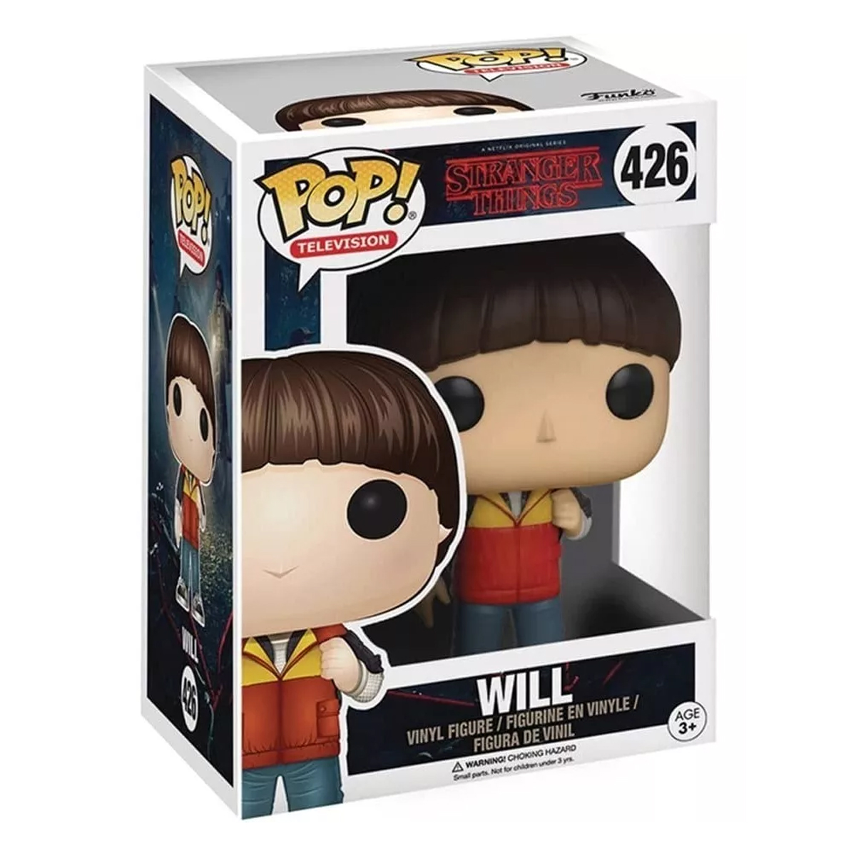 Figura De Acción Will Byers 13325 De Funko Pop! Television #426.